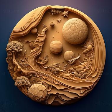 3D модель Святой космос (STL)